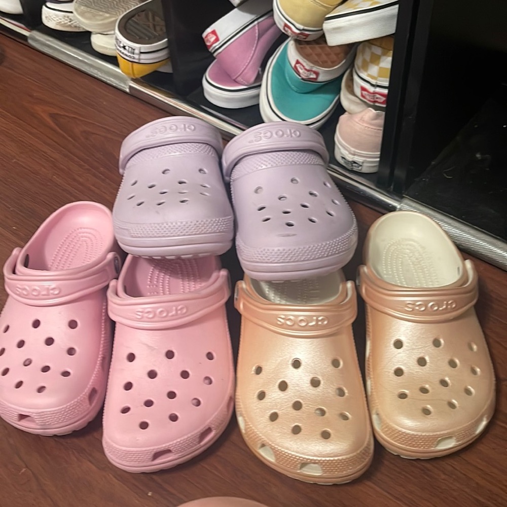 3 crocs bundle
